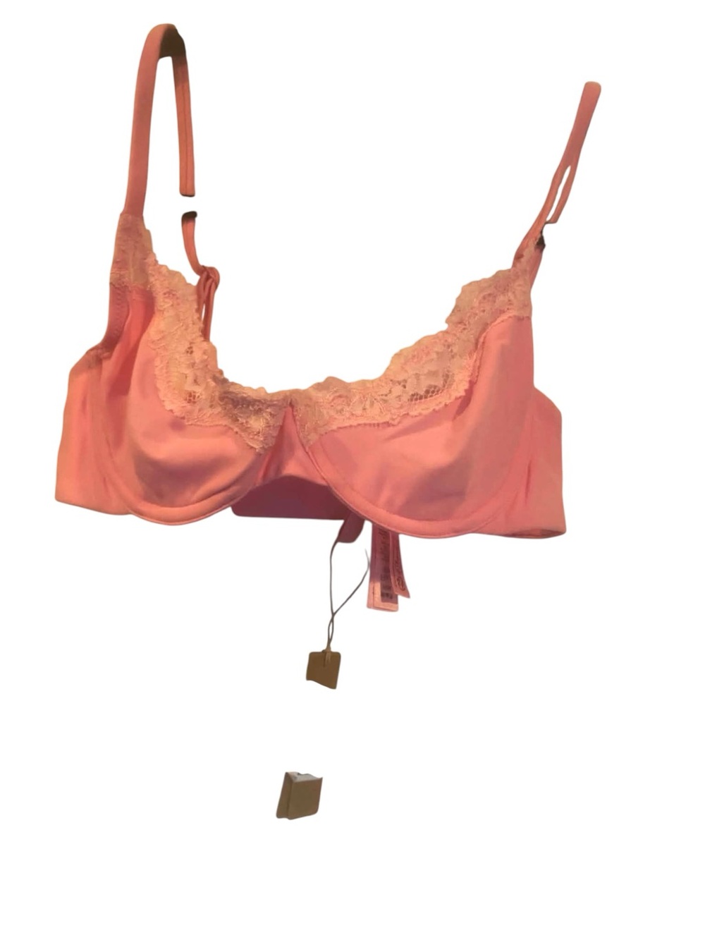 NWT Skims Fits Everybody Lace Demi Bra Size 34B BUBBLEGUM TONAL - Picture 2 of 6